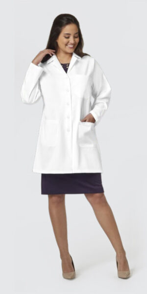 436 Fashion Seal Ladies Skimmer Length Lab Coats
